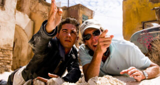 Photo Michael Bay, Shia LaBeouf