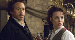 Photo Rachel McAdams, Robert Downey Jr.
