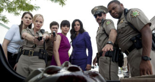 Photo Neve Campbell, Courteney Cox