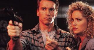 Photo Arnold Schwarzenegger, Sharon Stone