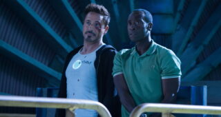 Photo Don Cheadle, Robert Downey Jr.
