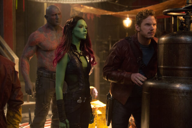 Photo Zoe Saldana, Chris Pratt