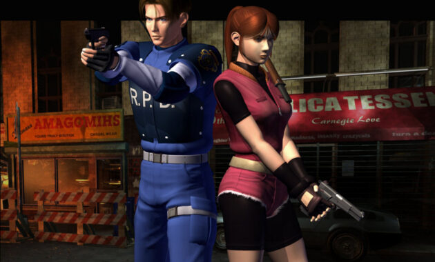 Resident Evil 2 : Photo Claire Redfield, Leon Kennedy, Resident Evil 2 Remake