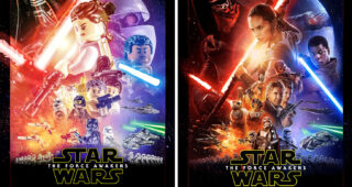 Star Wars : Le Réveil de la Force : affiche parodie