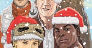 Star Wars : Le Réveil de la Force : carte de Noël