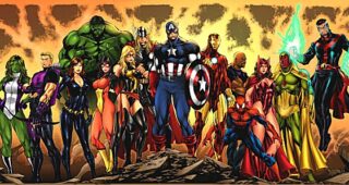 Avengers: Infinity War - Part I : Photo groupe Avengers