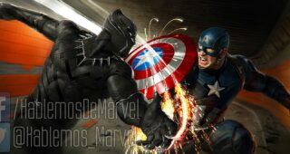 Captain America : Civil War : Photo Black Panther Captain America