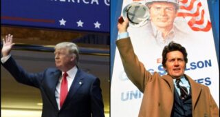 Dead zone : Donald Trump  Martin Sheen