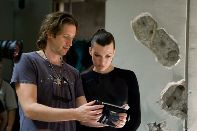 On set