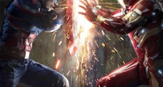 Captain America : Civil War : couverture Empire