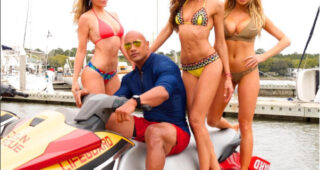Alerte à Malibu : Photo Dwayne Johnson