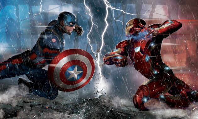 Captain America Civil War : affiche
