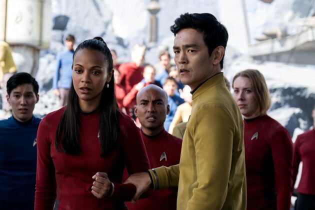 Photo Zoe Saldana, John Cho