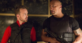 Agents presque secrets : Photo Aaron Paul, Dwayne Johnson