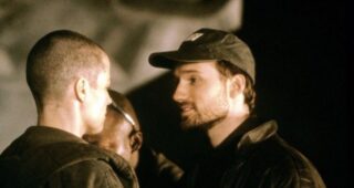 Alien 3 : Photo Sigourney Weaver et David Fincher