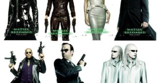 Matrix Reloaded : Affiches personnages