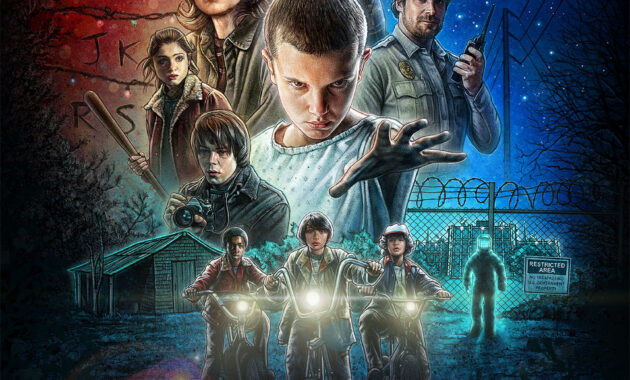 Stranger Things saison 1 : Poster
