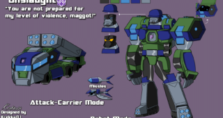 Transformers : Photo Onslaught Cartoon