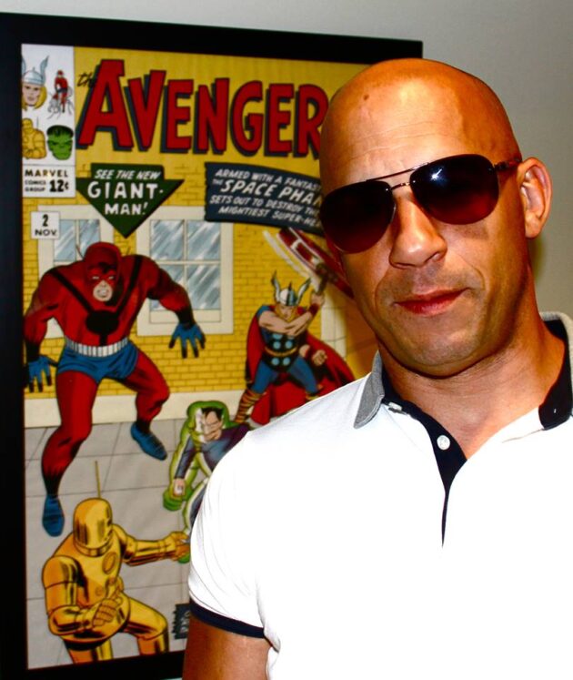 Photo MArvel Vin Diesel Meeting