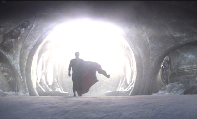 Man of steel : Photo Henry Cavill