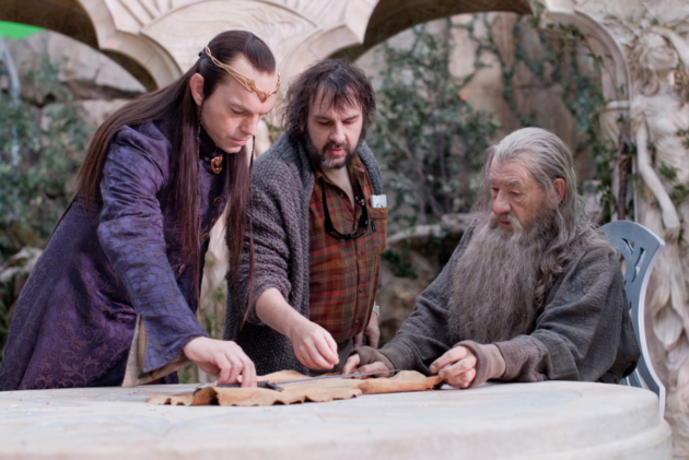 Photo Ian McKellen, Hugo Weaving