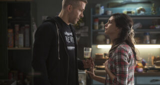 Photo Ryan Reynolds, Morena Baccarin
