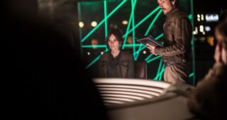 Rogue One : A Star Wars Story : Photo Felicity Jones, Diego Luna