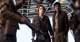Rogue One : A Star Wars Story : Photo Felicity Jones, Diego Luna
