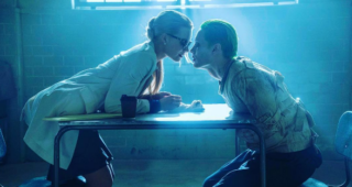Suicide Squad : jared leto margot robbie kissing