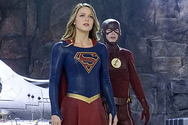 Grant Gustin et Melissa Benoist
