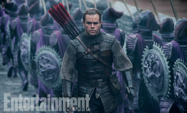 The Great Wall : Photo Matt Damon Great Wall