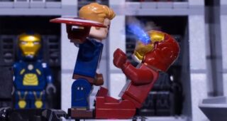 Captain America : Civil War : parodie lego