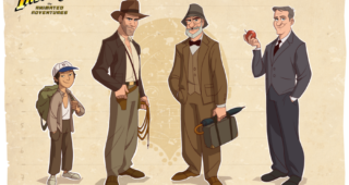 Indiana Jones et le Temple Maudit : dessin anim