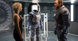 Passengers : Photo Jennifer Lawrence, Chris Pratt