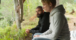 Photo Oscar Isaac, Domhnall Gleeson