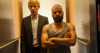 Photo Oscar Isaac, Domhnall Gleeson
