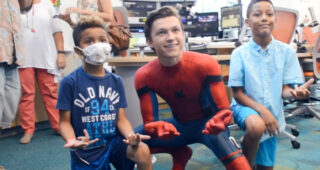 Spider-Man : Homecoming : Photo Tom Holland Hopital