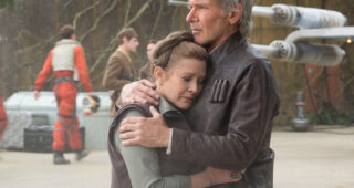 Star Wars : Le Réveil de la Force : Photo Harrison Ford, Carrie Fisher