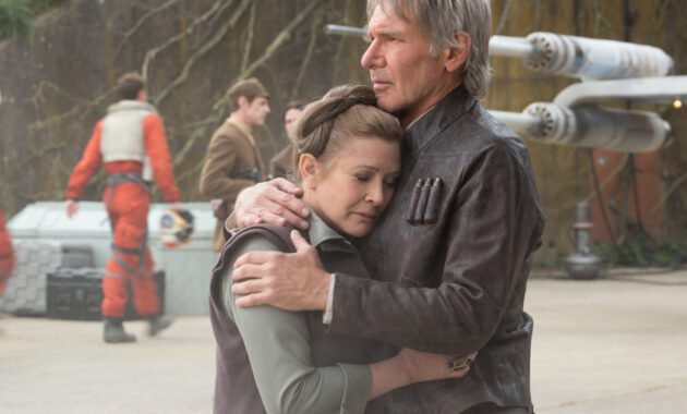 Star Wars : Le Réveil de la Force : Photo Harrison Ford, Carrie Fisher