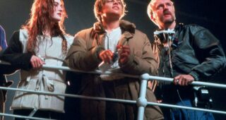 Titanic : Photo James Cameron, Kate Winslet, Leonardo DiCaprio