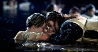 Titanic : Photo Kate Winslet, Leonardo DiCaprio