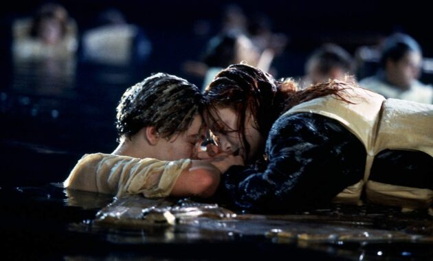 Titanic : Photo Kate Winslet, Leonardo DiCaprio