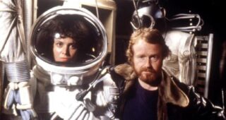 Photo Sigourney Weaver, Ridley Scott