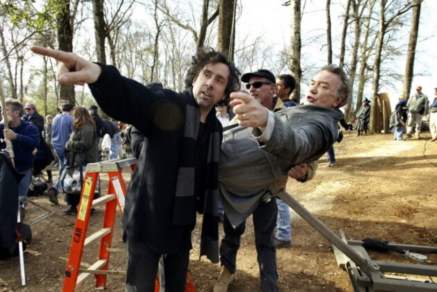 Photo Tim Burton, Albert Finney