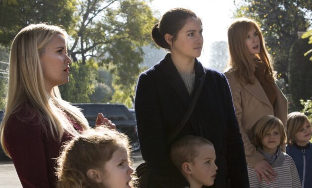 Big Little Lies : Photo Nicole Kidman, Reese Witherspoon, Shailene Woodley