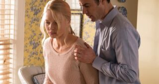 La Fille du train : Photo Justin Theroux, Rebecca Ferguson