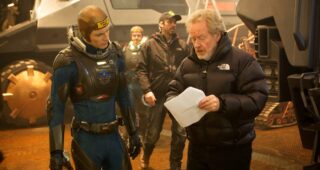 Prometheus : Photo Ridley Scott