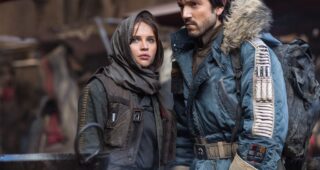 Rogue One : A Star Wars Story : Photo Felicity Jones, Diego Luna