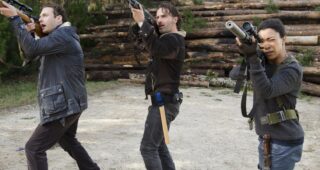 The Walking Dead saison 6 : Photo Andrew Lincoln, Sonequa Martin-Green