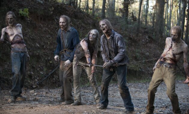 The Walking Dead saison 6 : Photo zombies